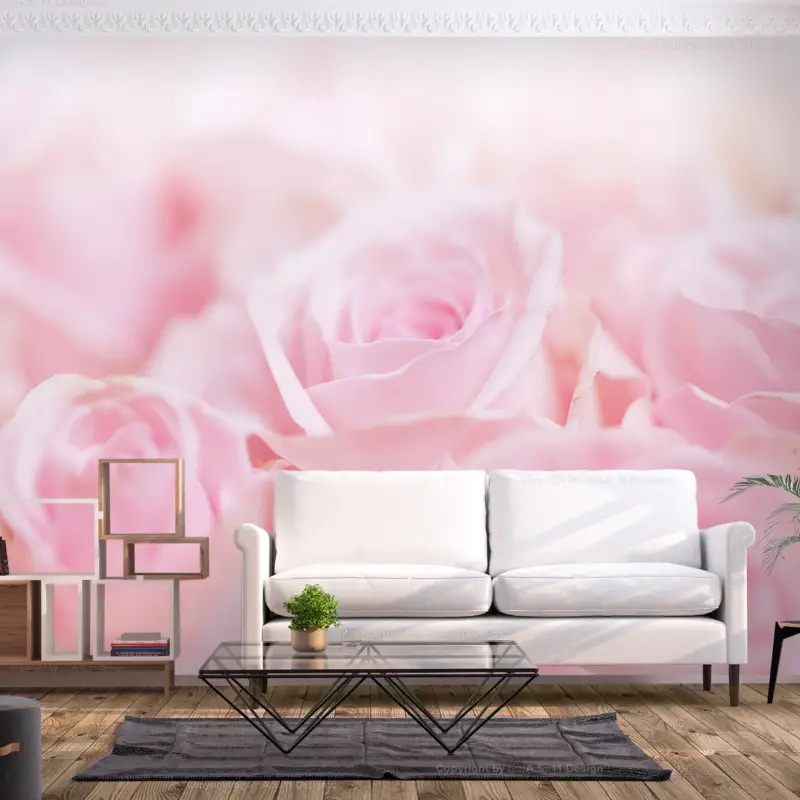 Achat Immédiat Zelfklevend fotobehang - Ocean of Roses - 245x175