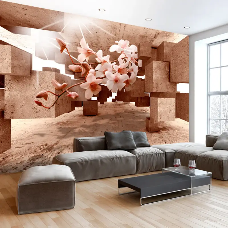 Achat Immédiat Zelfklevend fotobehang - Curiosities of Nature - 196x140