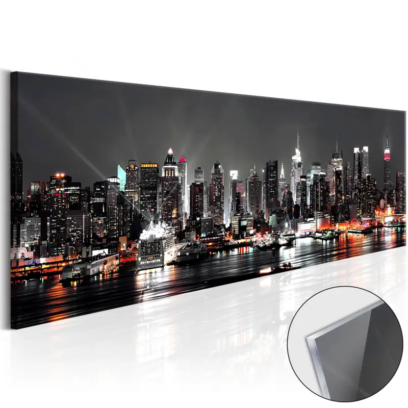 Plexiglas schilderij - New York Dream [Acrylglas] - 120x40 Prix Bas