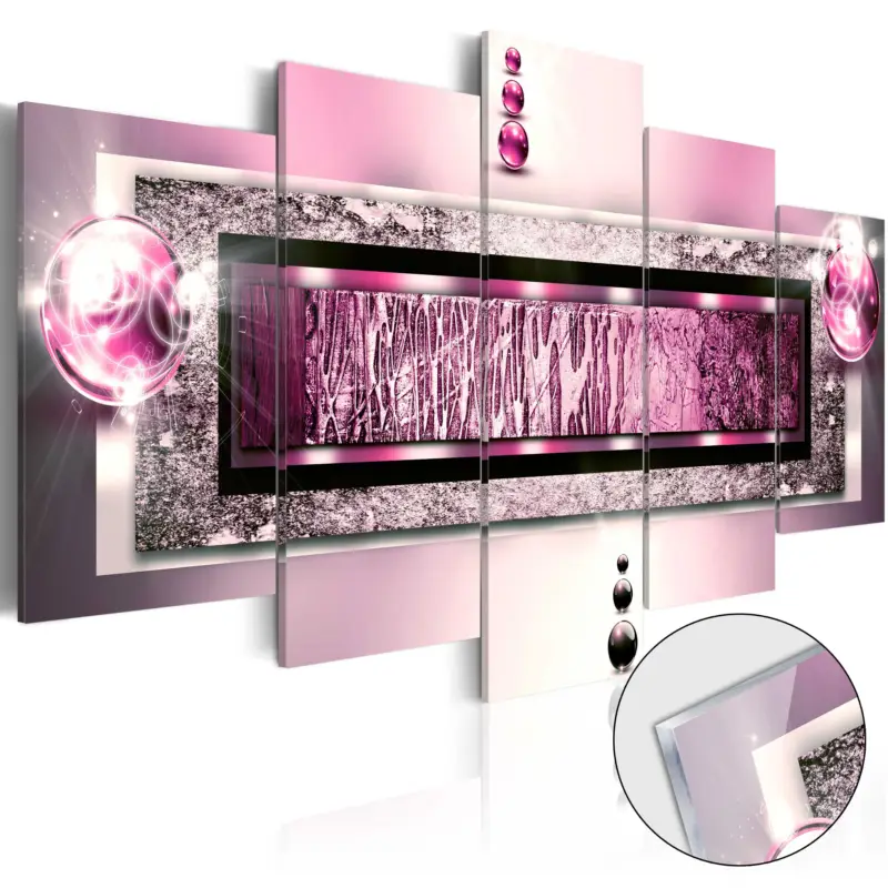 Plexiglas schilderij - Cyclamen Dream [Acrylglas] - 100x50 Prix Cassé