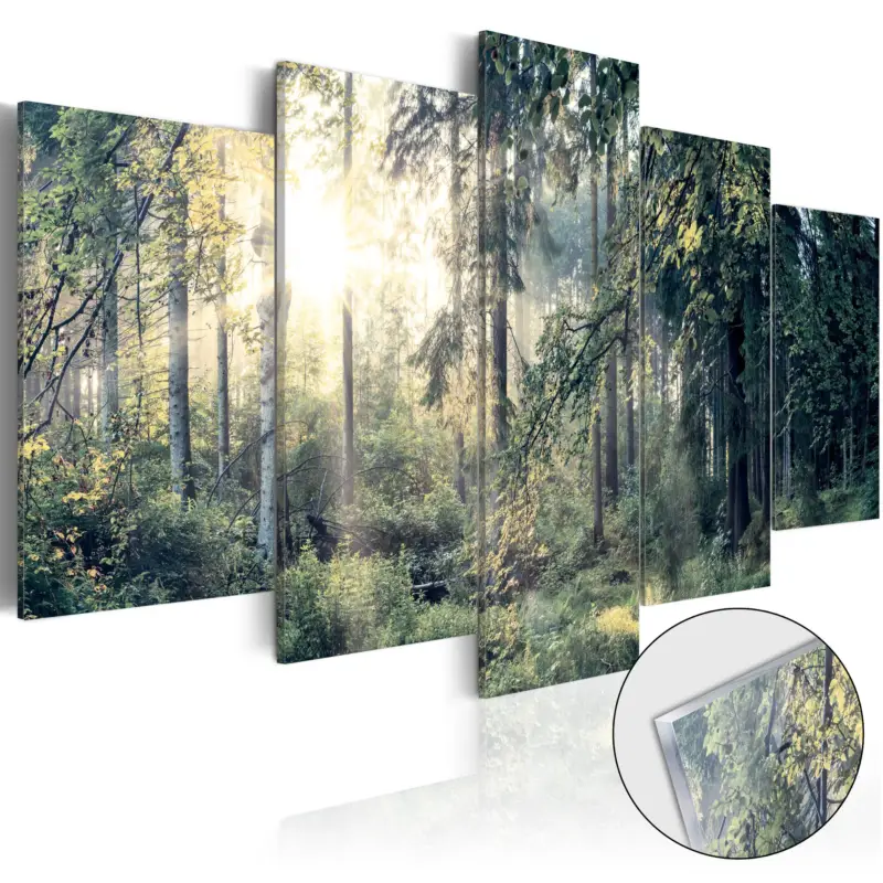 Plexiglas schilderij - Fairytale Landscape [Acrylglas] - 200x100 Haute Qualité