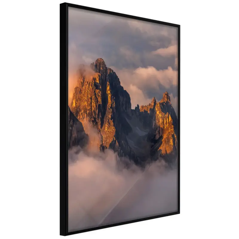 Vente Flash Poster - To Reach the Clouds - zwart - 20x30