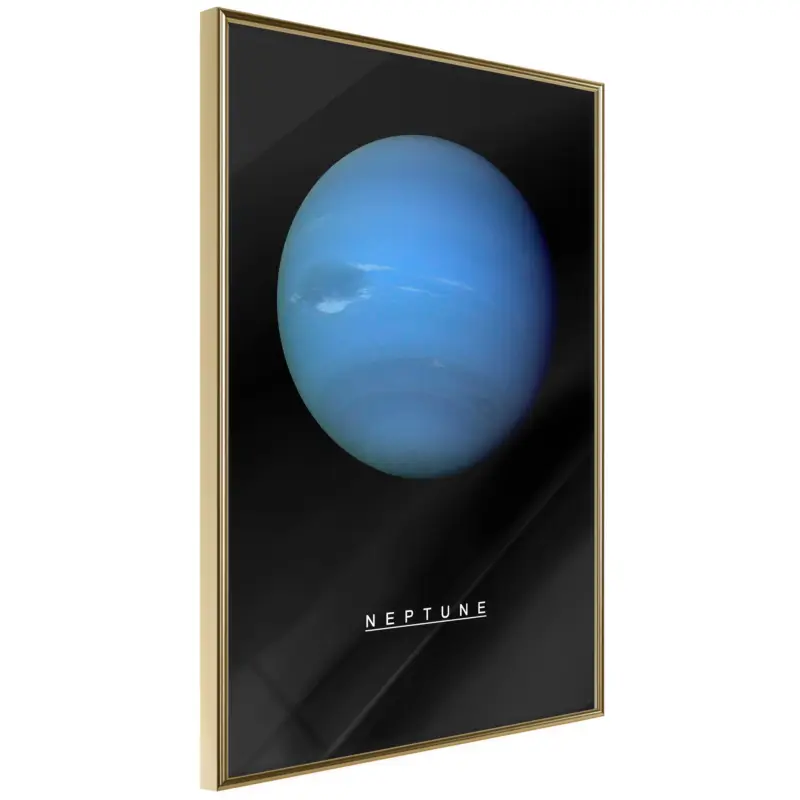 Achat Immédiat Poster - The Solar System: Neptun - goud - 40x60