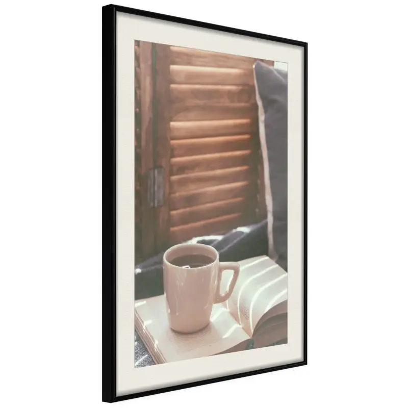Achat Immédiat Poster - Sunday Morning - zwart passepartout - 40x60