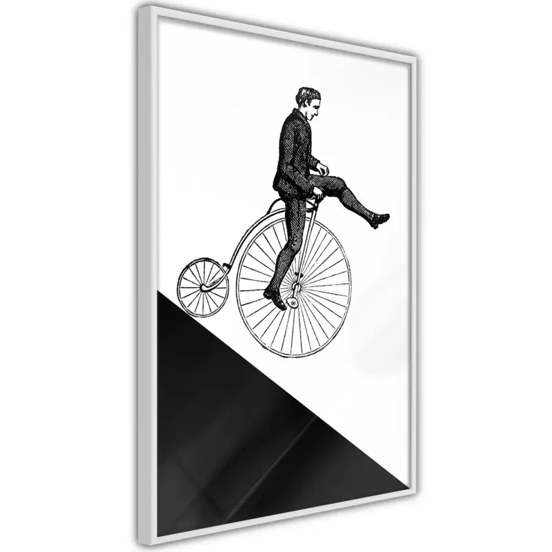 Vente Flash Poster - Stuntman - wit - 20x30