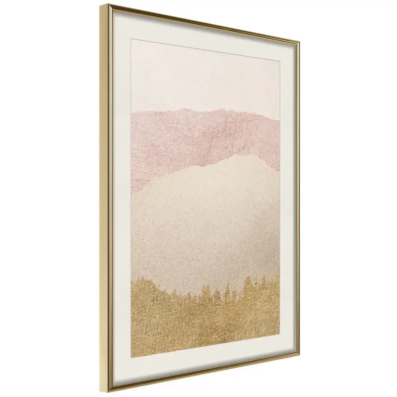 Achat Immédiat Poster - Sound of Sand - goud passepartout - 30x45