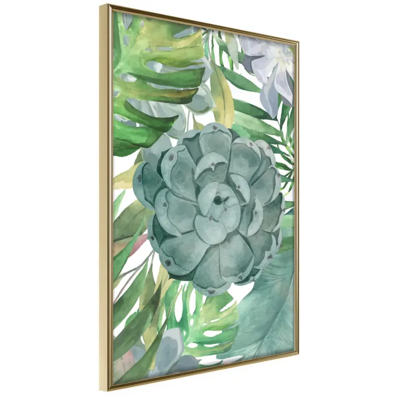 Vente Flash Poster - So Green - goud - 40x60