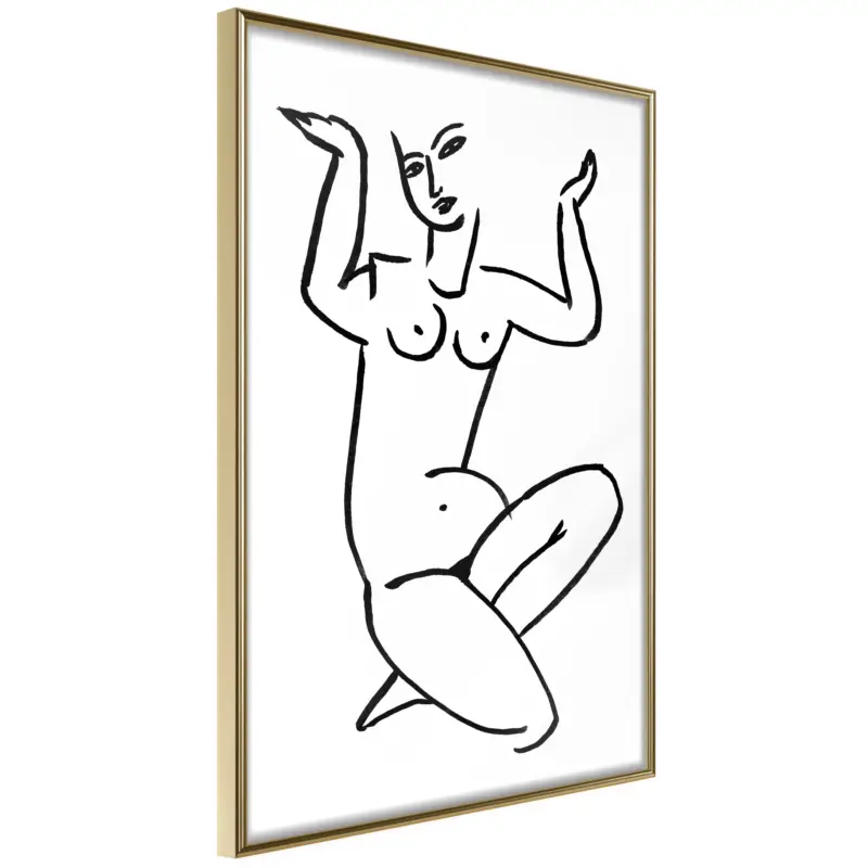Vente Flash Poster - Exposed Emotions - goud - 40x60