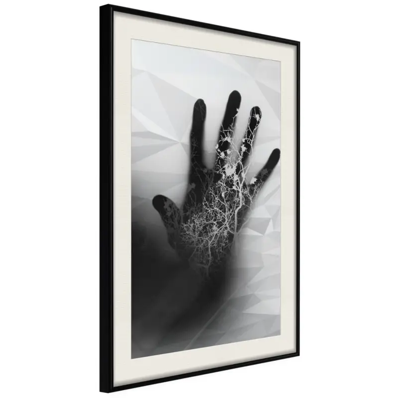 Vente Flash Poster - Electrifying Touch - zwart passepartout - 30x45