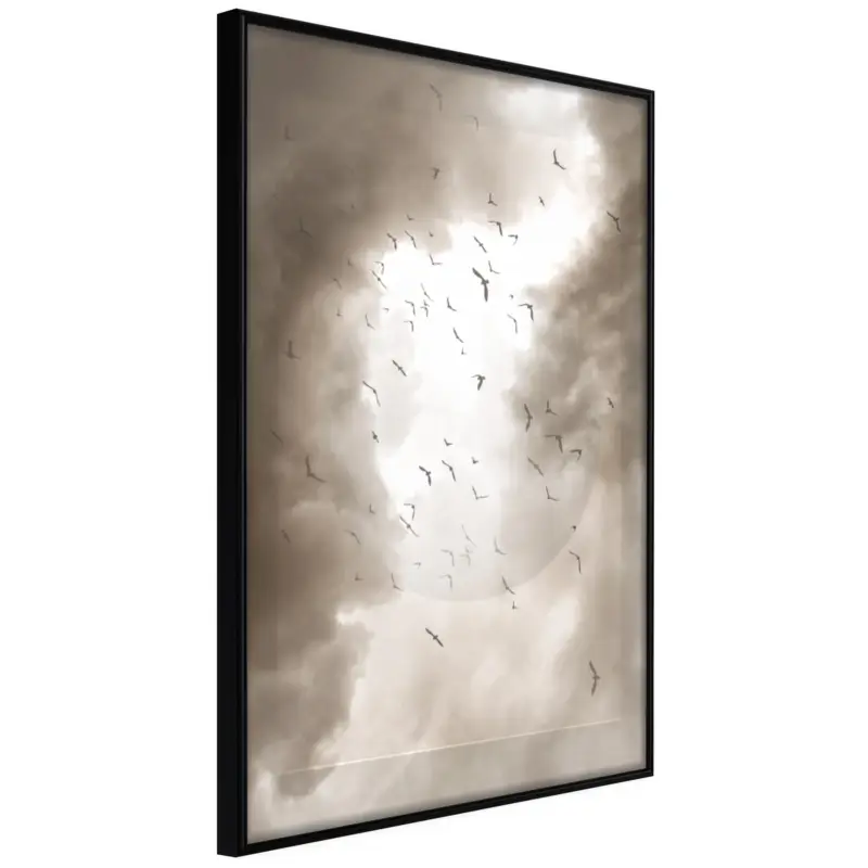 Vente Flash Poster - Disturbed Flight - zwart - 30x45
