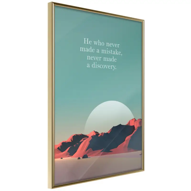 Achat Immédiat Poster - Discovery - goud - 40x60