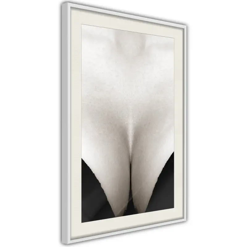 Achat Immédiat Poster - Delicate Skin - wit passepartout - 40x60