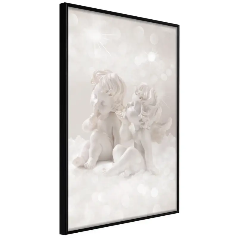 Vente Flash Poster - Cute Angels - zwart - 30x45