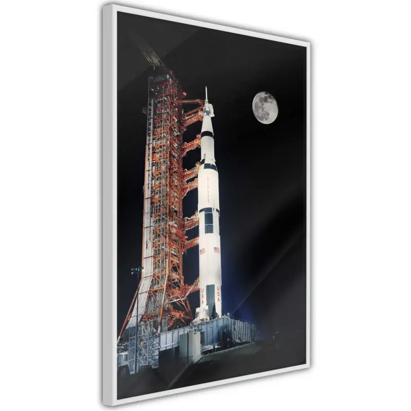 Achat Immédiat Poster - Cosmodrome - wit - 30x45