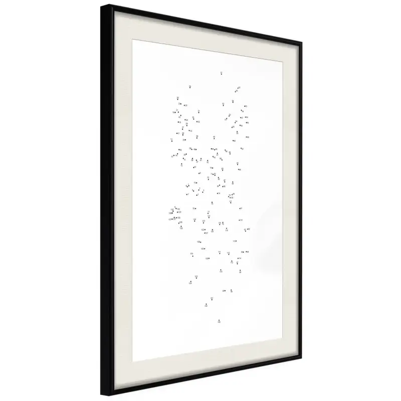 Vente Flash Poster - Connect the Dots - zwart passepartout - 20x30