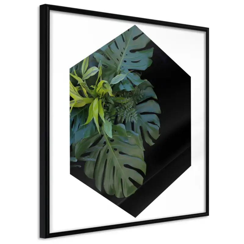Vente Flash Poster - Cell of Jungle - zwart - 50x50