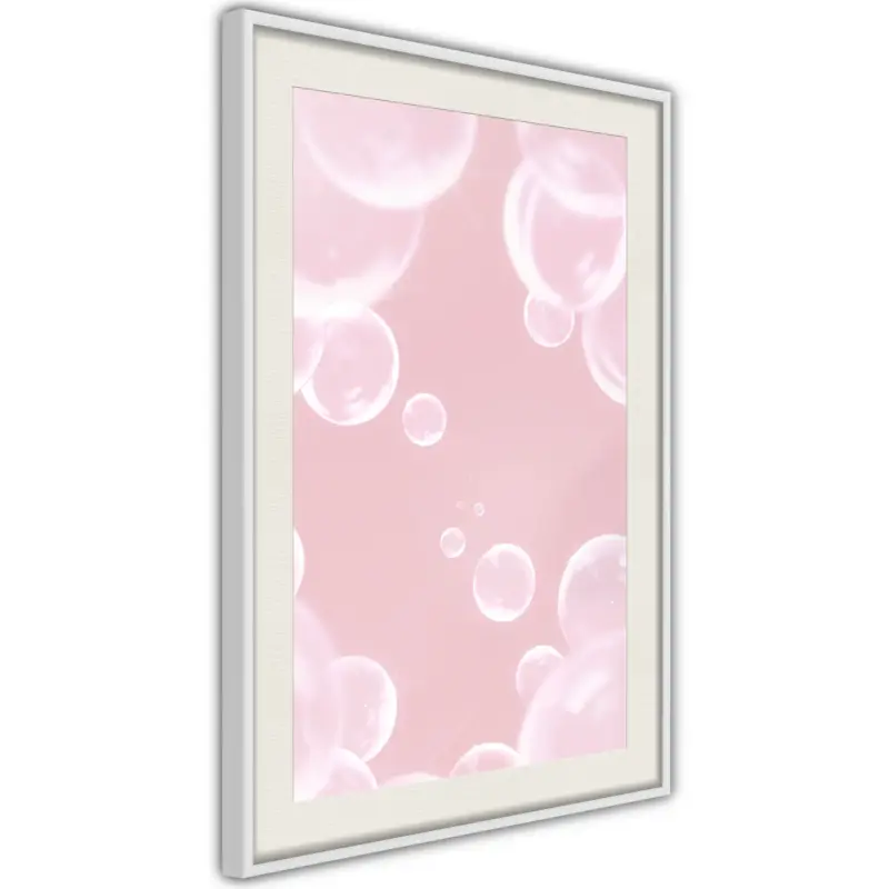 Achat Immédiat Poster - Bubble Pleasure - wit passepartout - 20x30