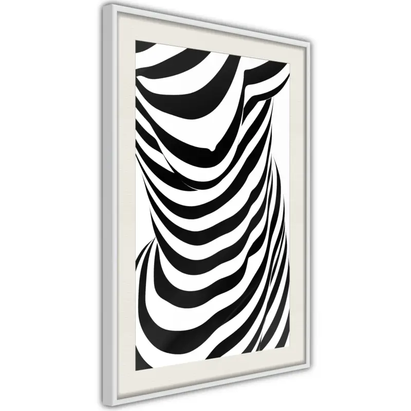 Vente Flash Poster - Bodypainting - wit passepartout - 40x60