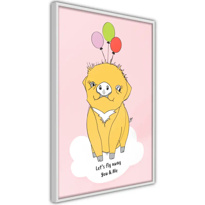 Vente Flash Poster - Birthday Wish - wit - 20x30
