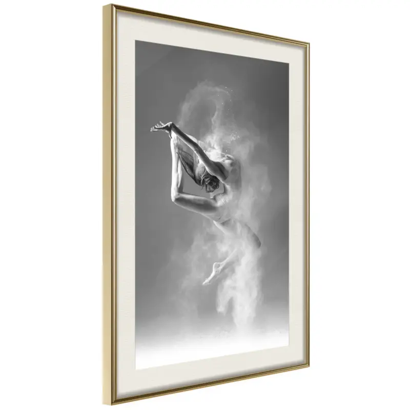 Vente Flash Poster - Beauty of the Human Body II - goud passepartout - 40x60