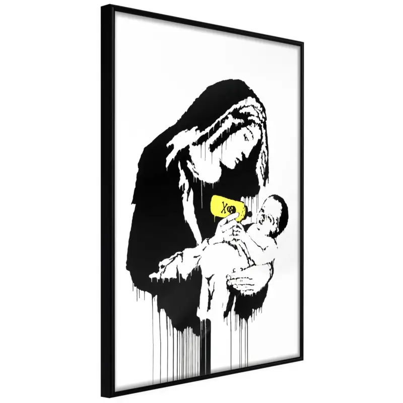 Acheter Direct Poster - Banksy: Toxic Mary - zwart - 30x45