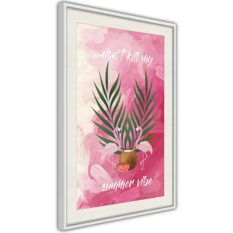 Acheter Direct Poster - Back to the Summer - wit passepartout - 30x45