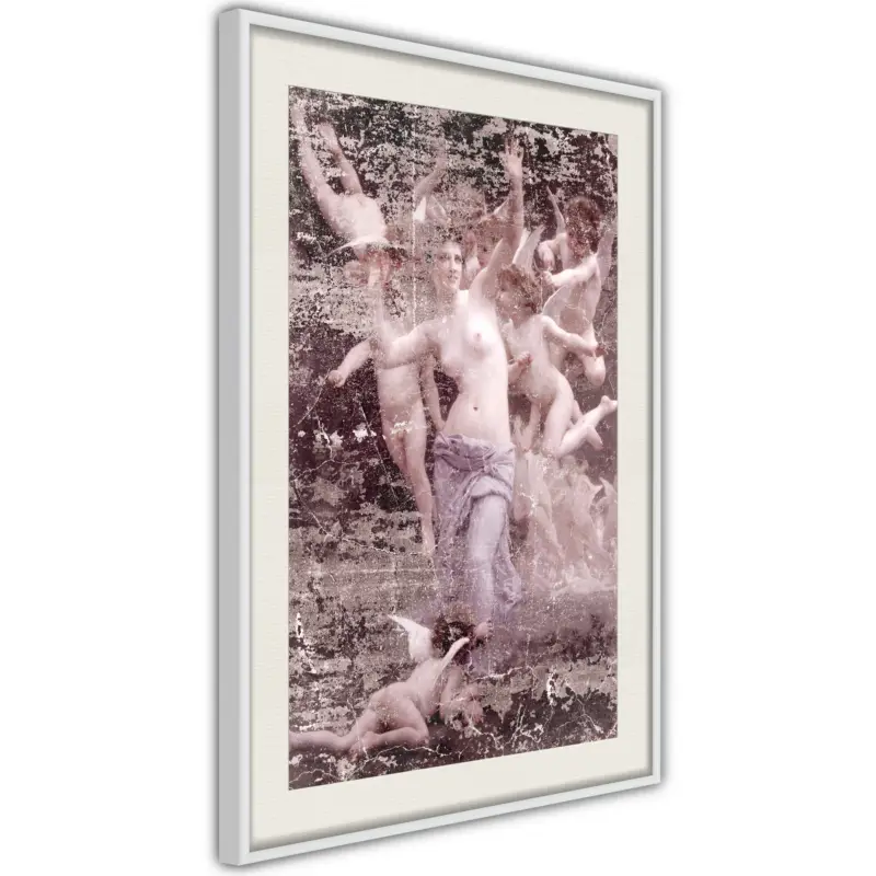 Acheter Direct Poster - Angels in Love - wit passepartout - 40x60