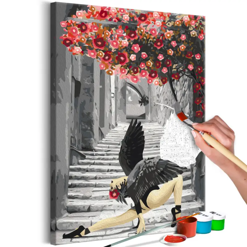 Authentique Doe-het-zelf op canvas schilderen - Valkyrie - 40x60