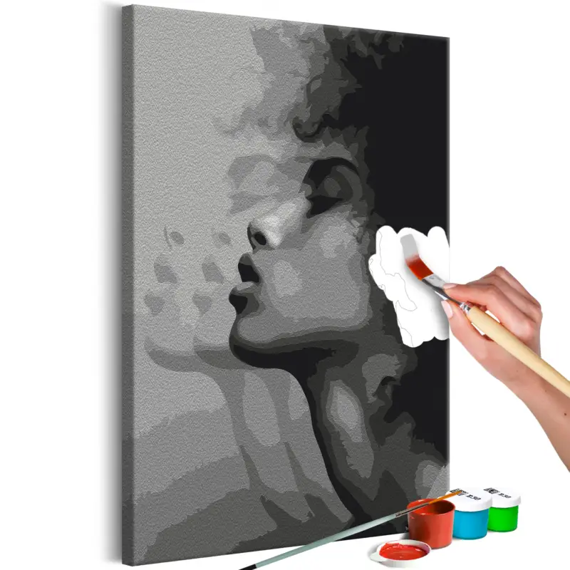 Acheter Direct Doe-het-zelf op canvas schilderen - Three Faces - 40x60