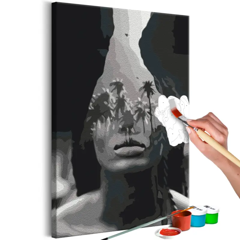 Commander Vite Doe-het-zelf op canvas schilderen - Stream of Thoughts - 40x60