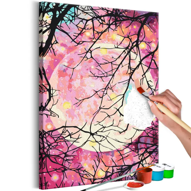 Commande En Gros Doe-het-zelf op canvas schilderen - Starry Night - 40x60