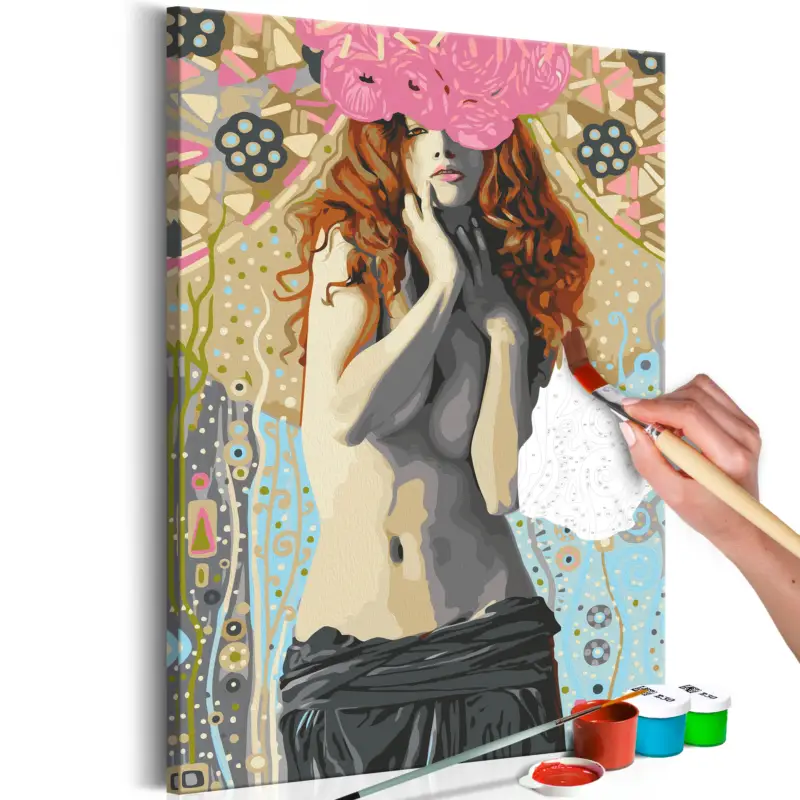 Acheter Direct Doe-het-zelf op canvas schilderen - Romantic Nudity - 40x60