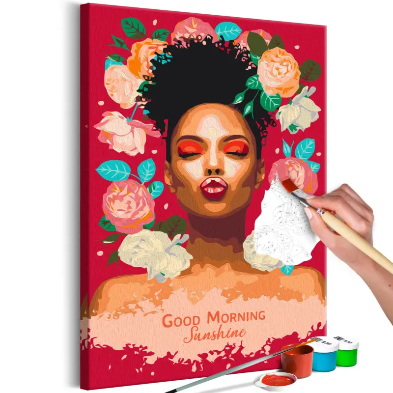 Commander Maintenant Doe-het-zelf op canvas schilderen - Good Morning Sunshine - 40x60