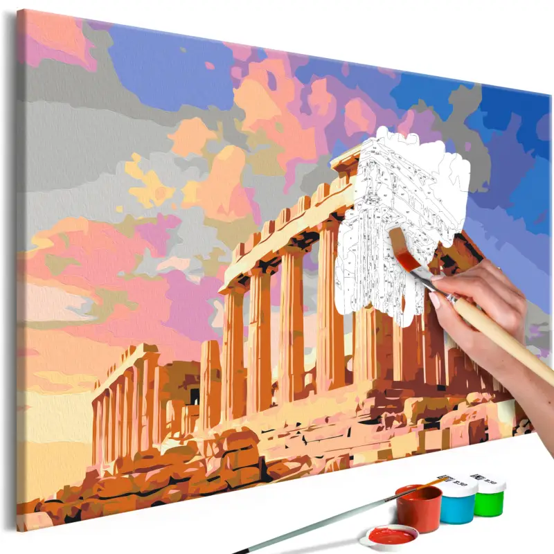 Acheter Direct Doe-het-zelf op canvas schilderen - Acropolis - 60x40