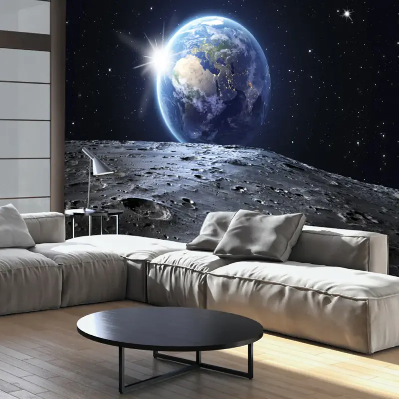 Acheter Direct Fotobehang - View of the Blue Planet - 150x105