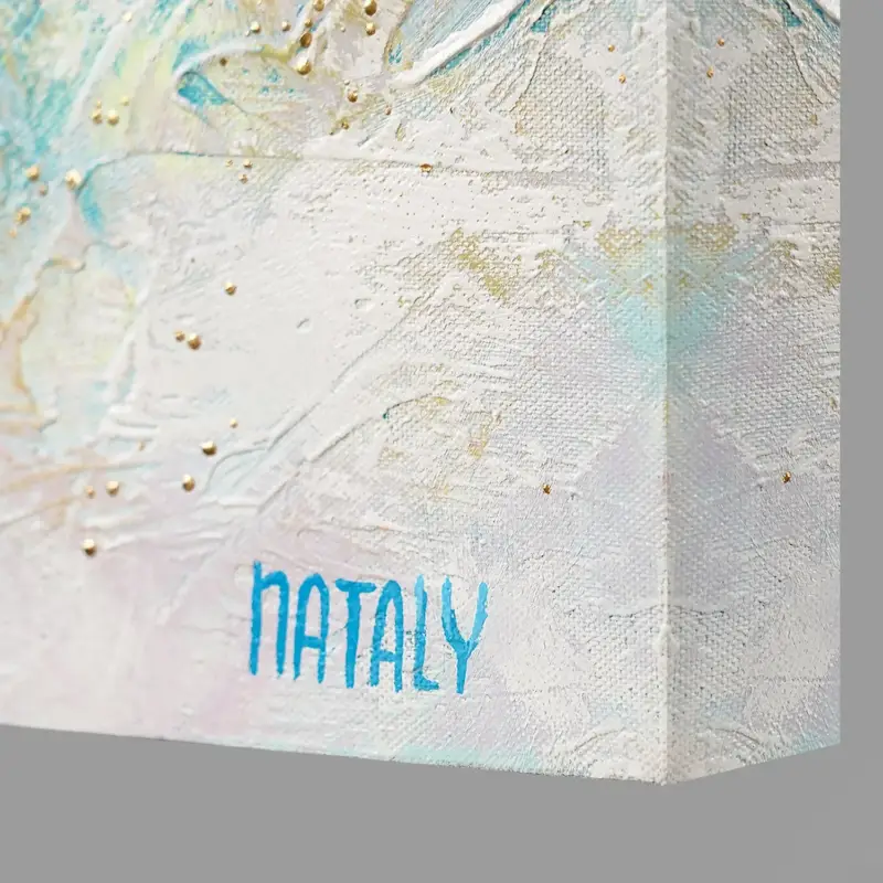 Meilleur Choix Abstracte Dieren Acryl "Leguaan" Handgeschilderd Kunstwerk - 120x60