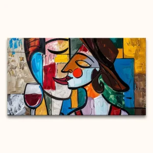 Achat Immédiat Picasso signature - Wine Lovers - 80x45cm