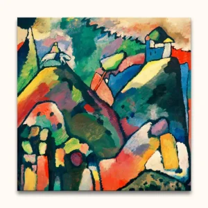 Wassily Kandinsky - Improvisation 1 - 40x40cm Nouvel Arrivage