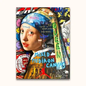 Dernier Modèle Jisbar - Meisje met de Parel - 55x80cm