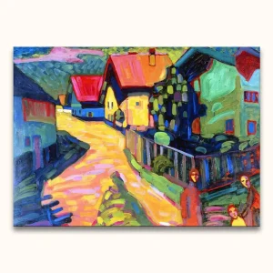 Wassily Kandinsky - Dorfstrasse - 180x135cm Petit Prix