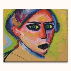 Acheter Direct Alexei von Jawlensky - Weibliches Gesicht - 110x90cm