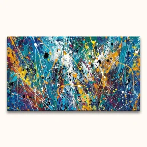 Achat Immédiat Jackson Pollock signature – Gracelands - 270x135cm