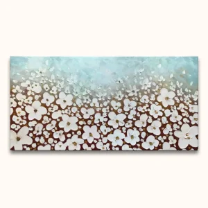 Achat Immédiat Lentekriebels – Dikke olieverf op canvas - 70x35cm