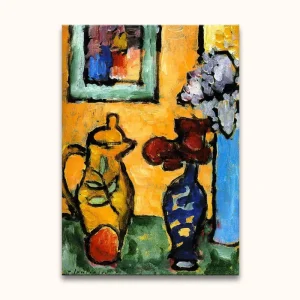 Acheter Direct Alexei von Jawlensky - Gelbe Kaffeekanne - 65x90cm