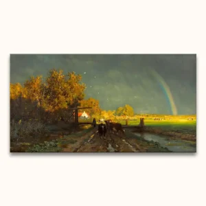 Willem Roelofs - 'De Regenboog' - 90x50cm Usine Directe