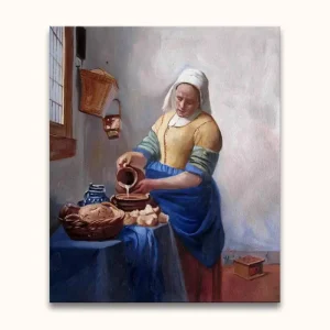 Achat Immédiat Johannes Vermeer – Het Melkmeisje - 120x145cm