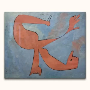 Achat Immédiat Picasso signature - The Swimmer - 40x35cm