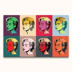 Achat Immédiat Andy Warhol signature - Marylin Monroe 8 - 150x95cm