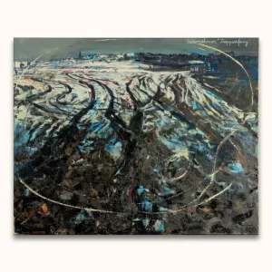 Acheter Direct Anselm Kiefer - Unternehmen Trappenfang - 120x108cm