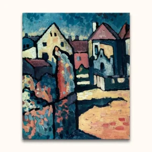 Wassily Kandinsky - Dorf - 30x40cm Satisfait Ou Remboursé